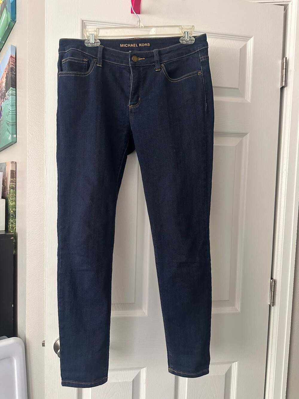 MICHAEL Michael Kors Skinny Jeans Size 6 Dark Wash Denim